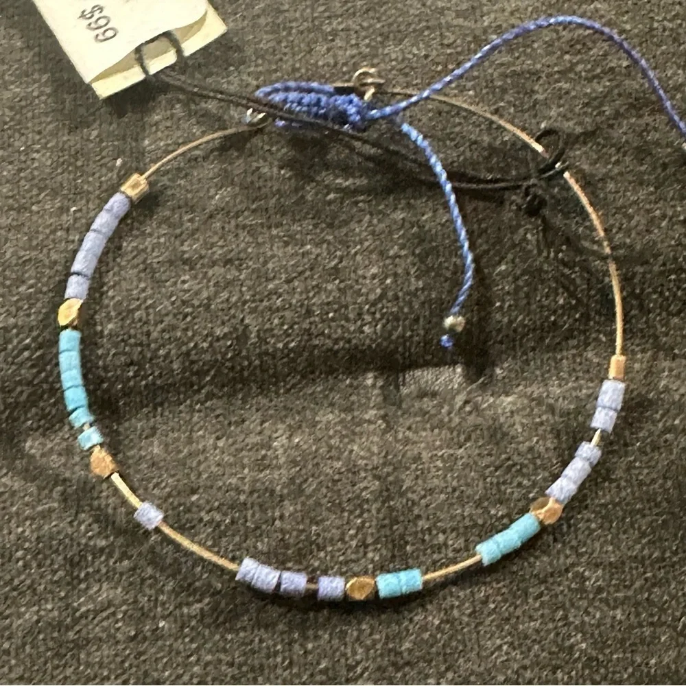 NWT Fairley Adjustable Beaded Bracelet reg $99 with pouch - Picture 2 of 8